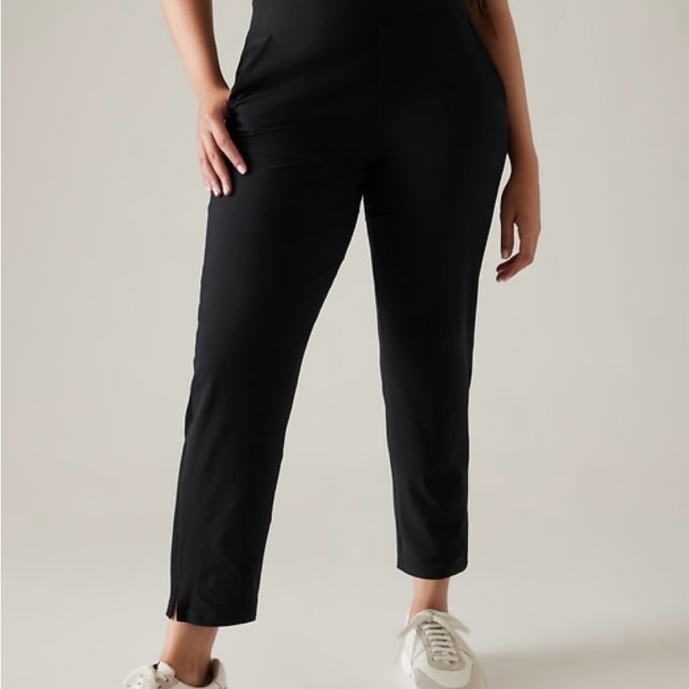 Athleta Brooklyn Ankle Pant, Black, plus size 22. Gently used.